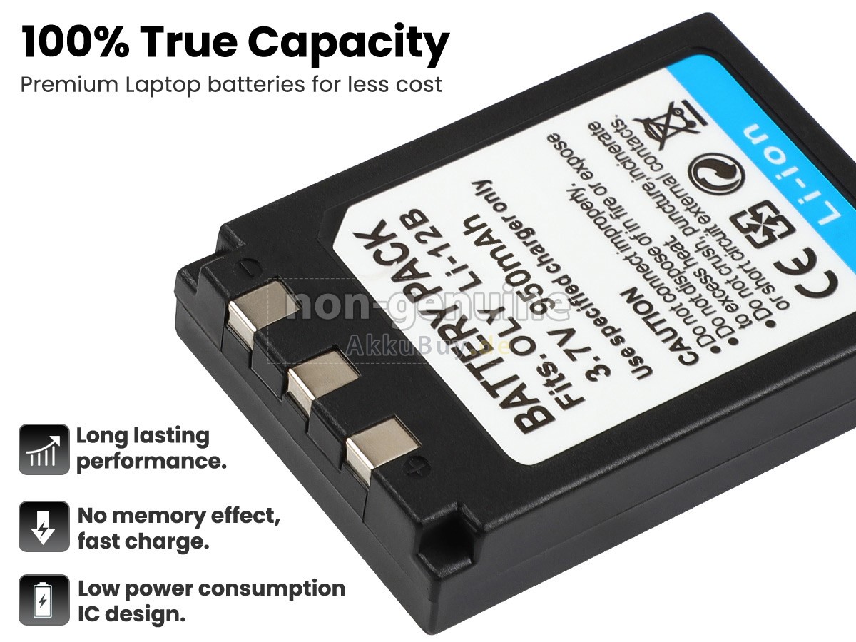 Olympus STYLUS 410 Ersatzakku