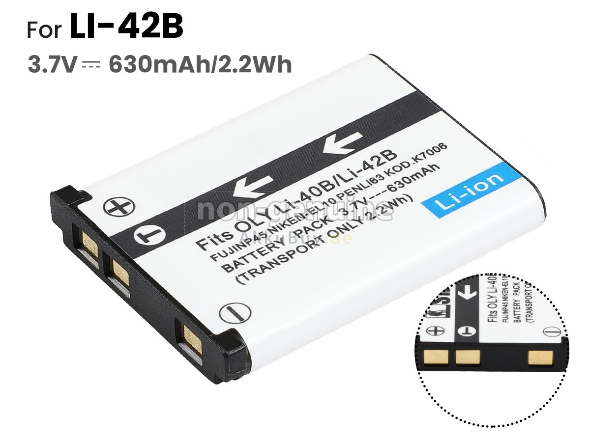 Olympus Μ-7020 Ersatzakku