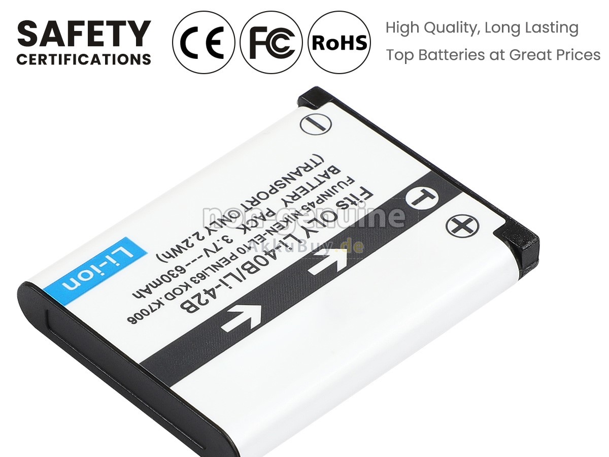 Olympus Μ-7020 Ersatzakku