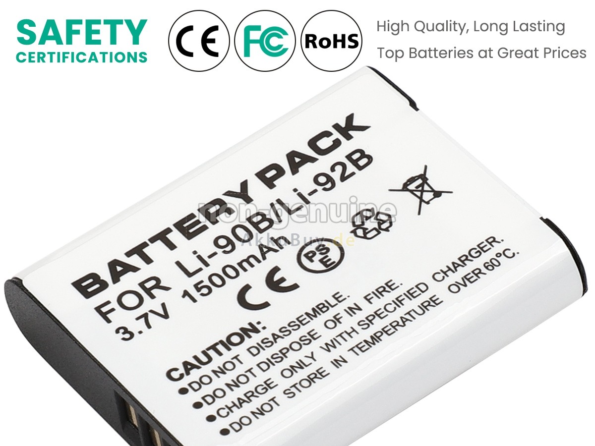 Olympus TOUGH TG-5 Ersatzakku