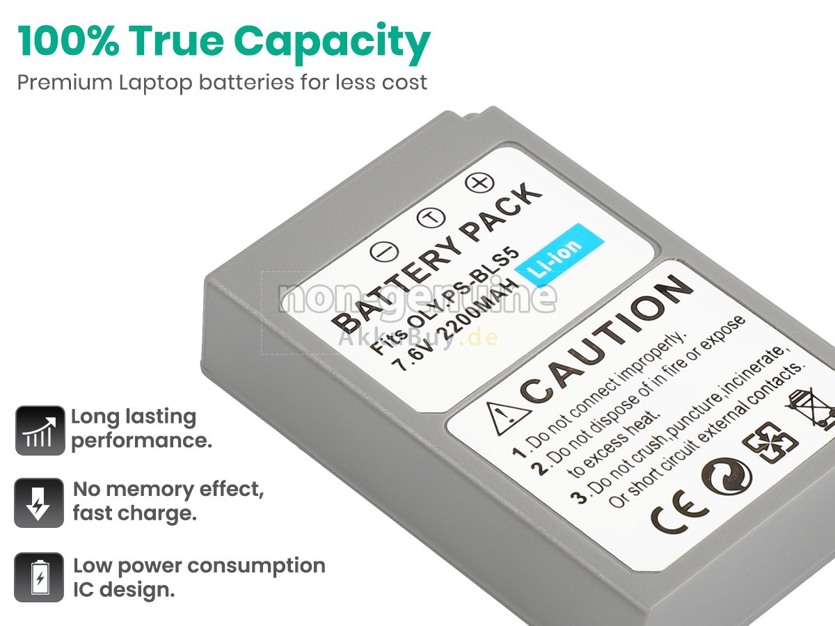 Olympus PS-BLS5 Ersatzakku