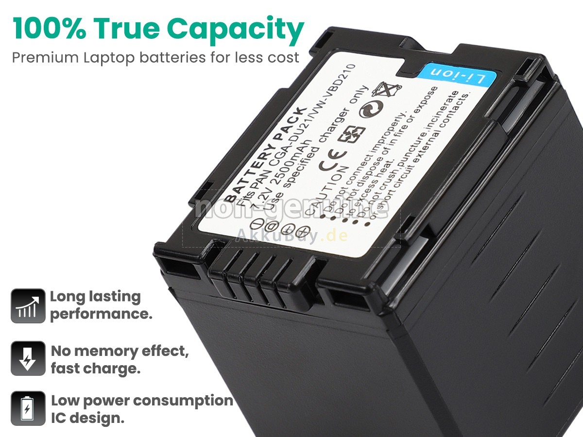 Panasonic CGA-DU21 Ersatzakku