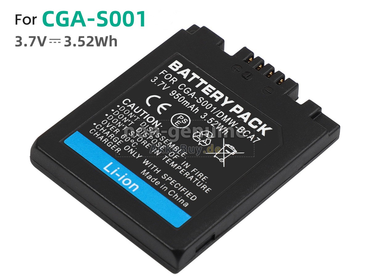 Panasonic CGA-S001A Ersatzakku