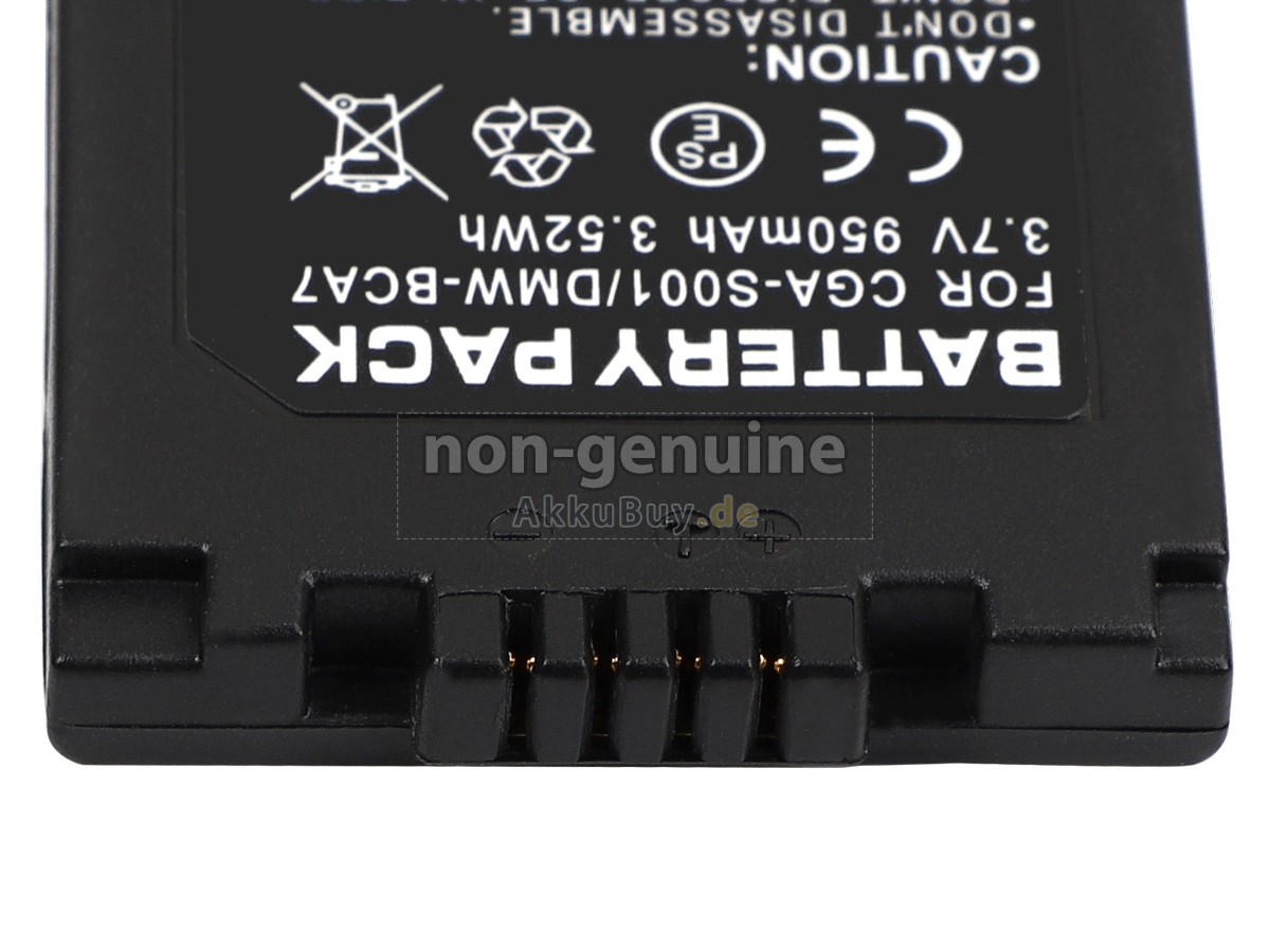 Panasonic CGA-S001A Ersatzakku