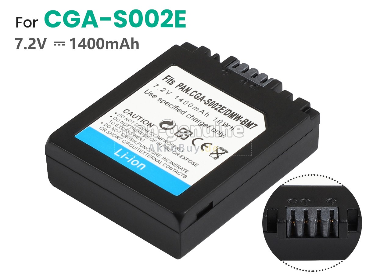 Panasonic CGR-S002E Ersatzakku