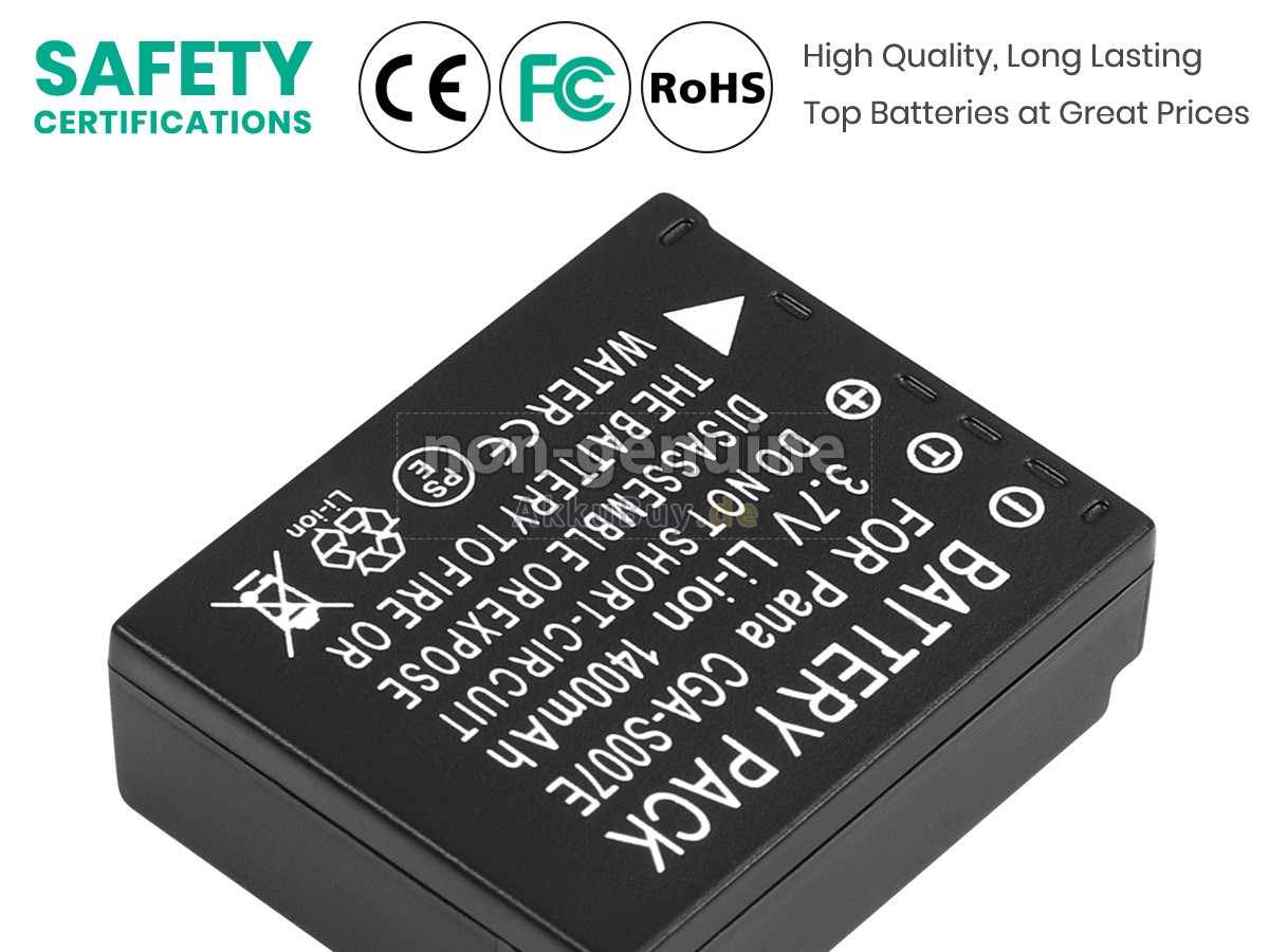 Panasonic DMC-TZ2 Ersatzakku