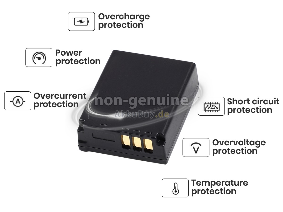 Panasonic DMC-TZ2 Ersatzakku