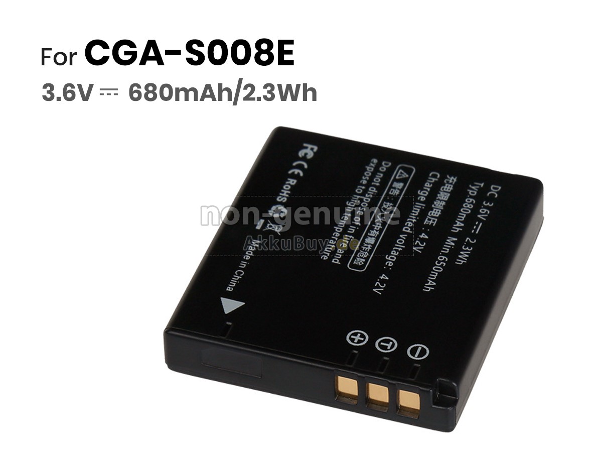 Panasonic DMC-FX30-S-T Ersatzakku