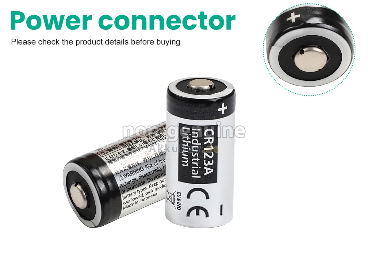 Panasonic CR123A Ersatzakku