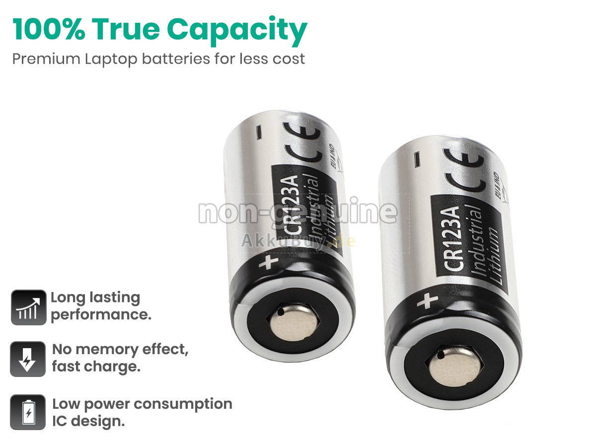 Panasonic CR123A Ersatzakku