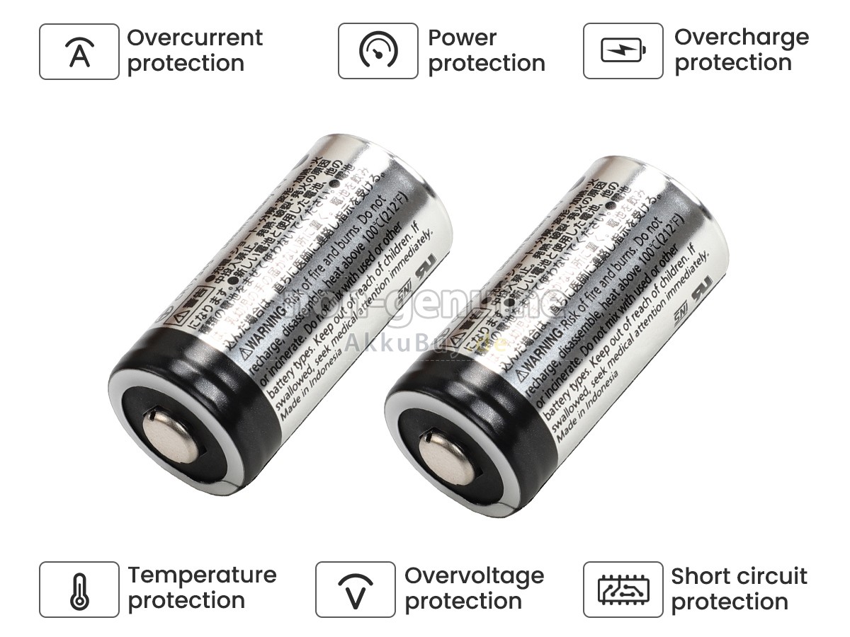 Panasonic CR123A Ersatzakku