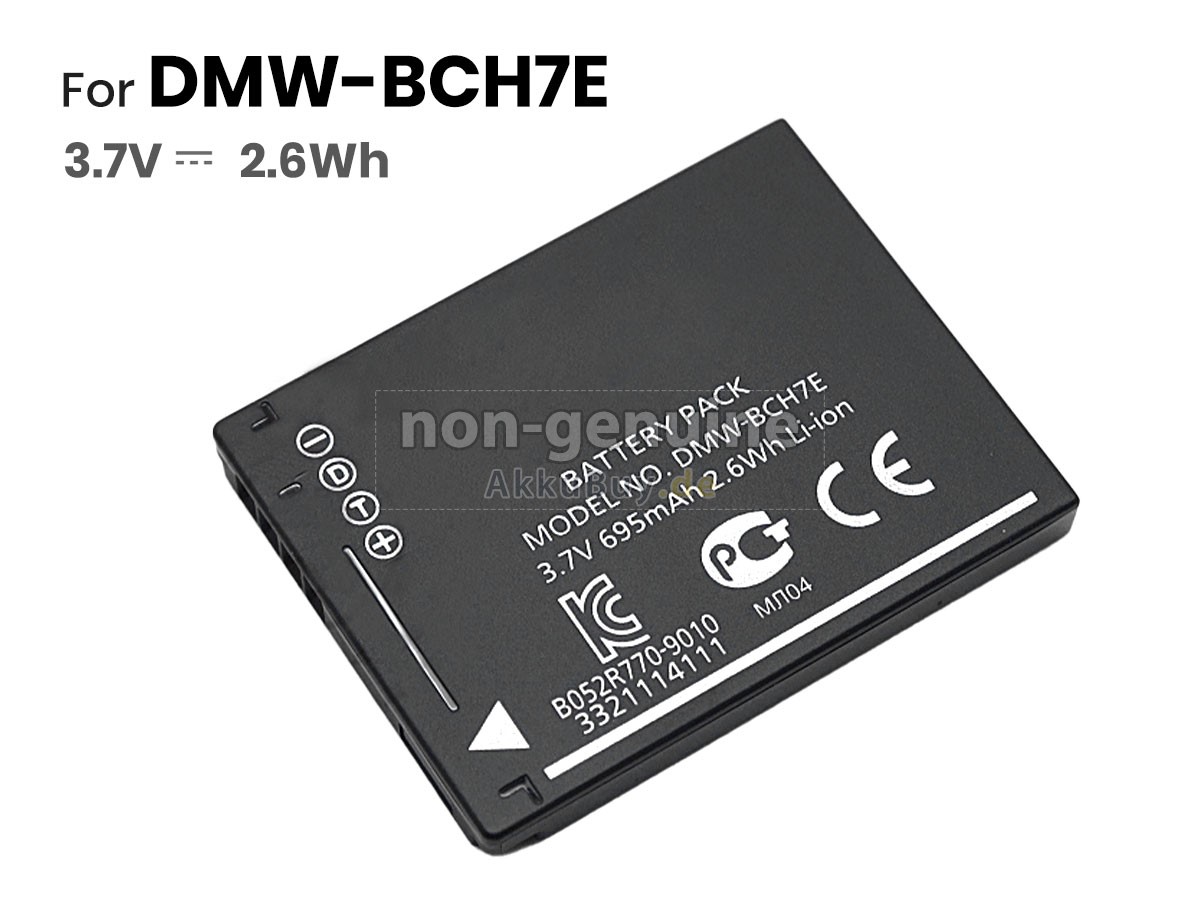 Panasonic DMW-BCH7GK Ersatzakku