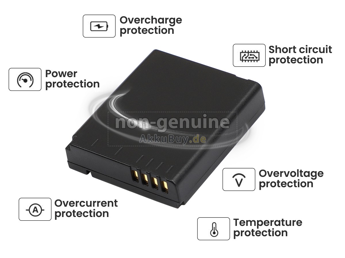 Panasonic DMC-LX5W Ersatzakku