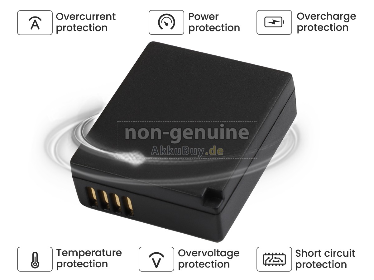 Panasonic DMCGF3W Ersatzakku