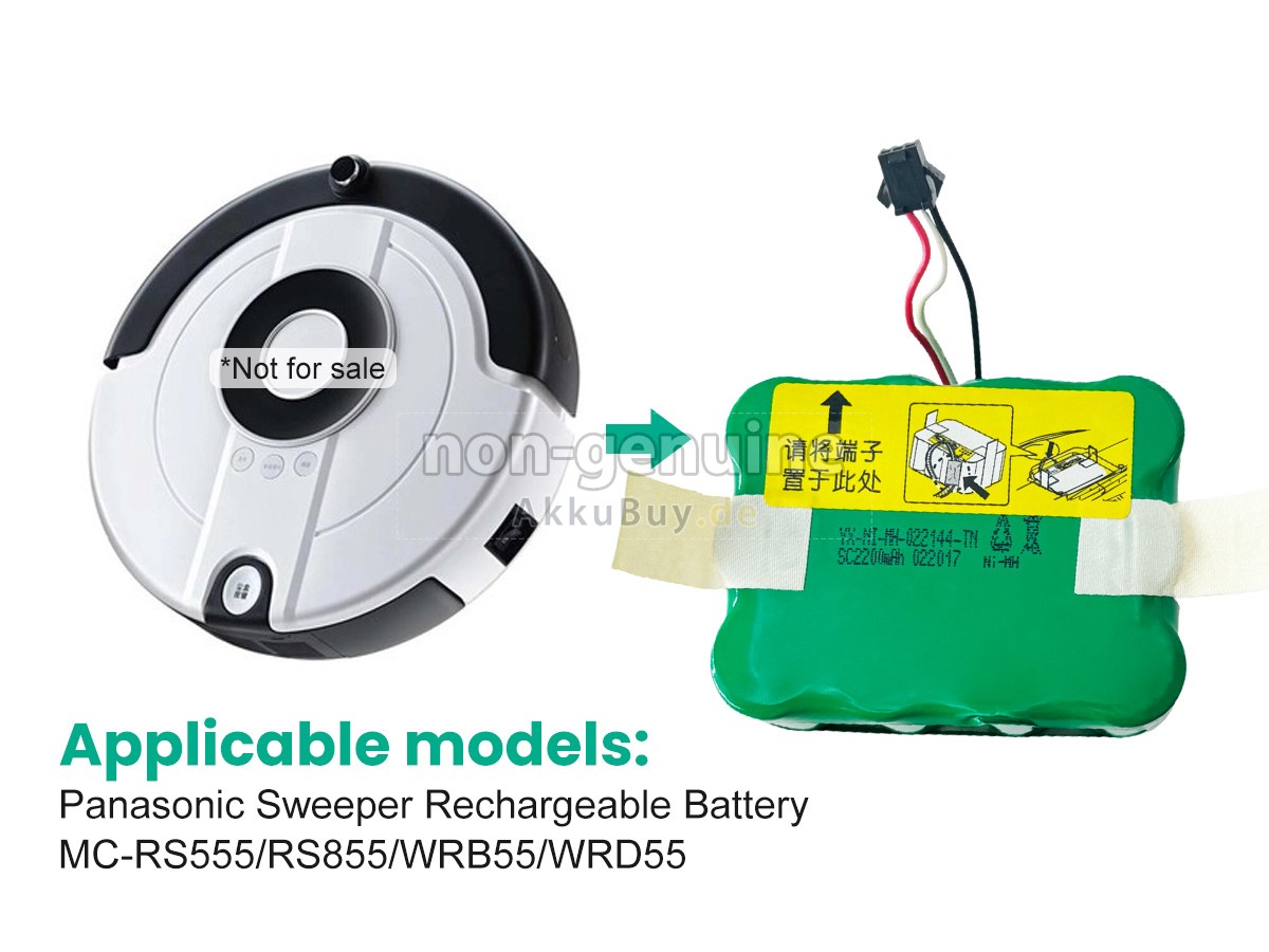Panasonic MC-WRD55 Ersatzakku