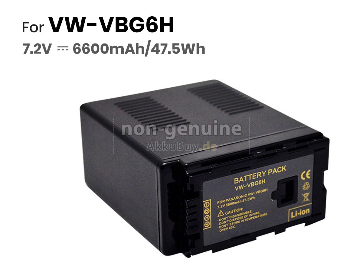 Panasonic VW-VBG6H Ersatzakku