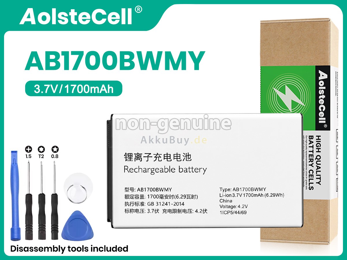 Philips AB1700BWMH Ersatzakku
