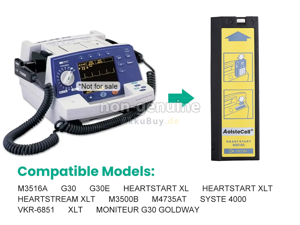 Philips VW-VBM7E Ersatzakku