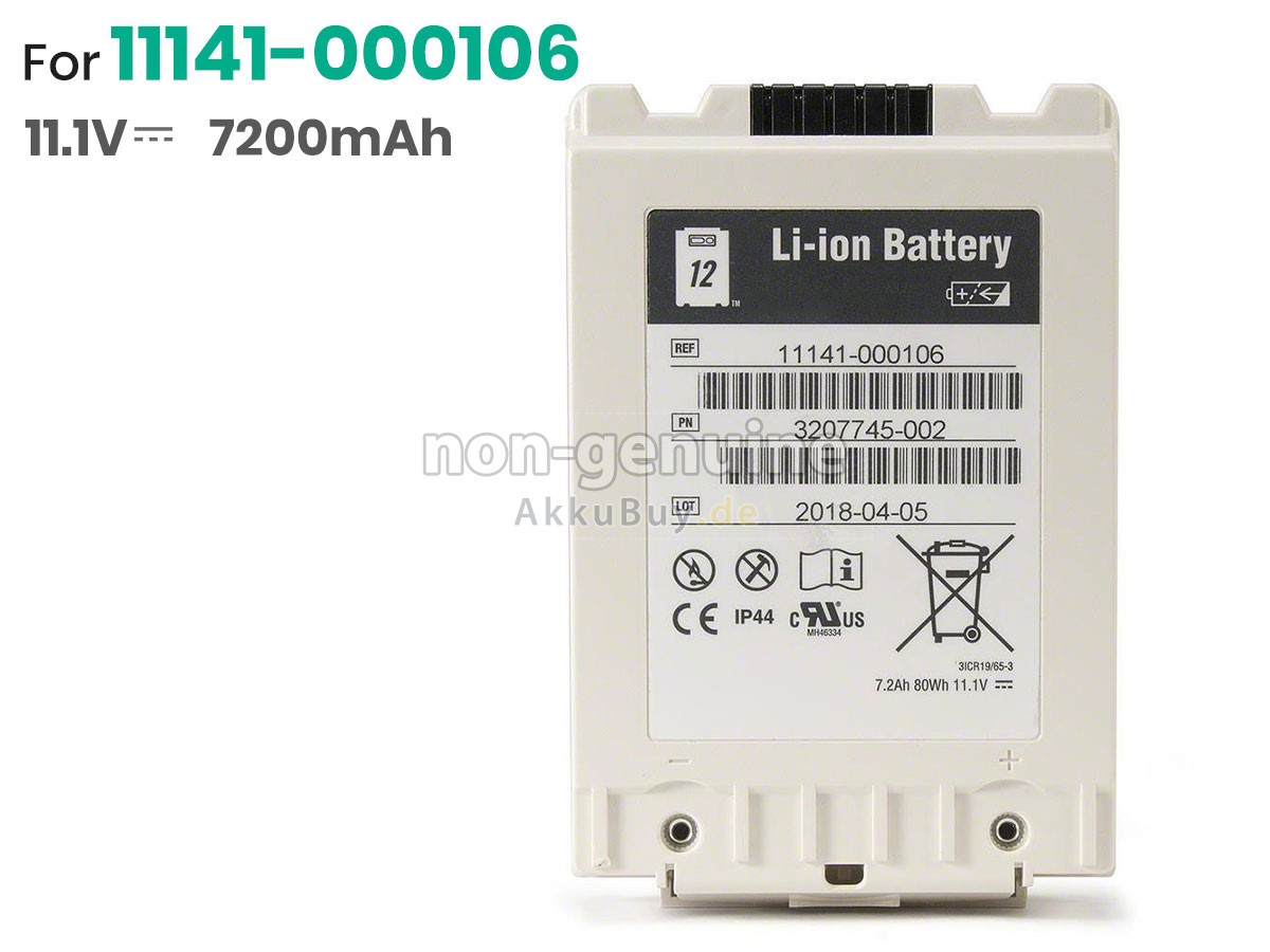 Physio Control 3207745-002 Ersatzakku