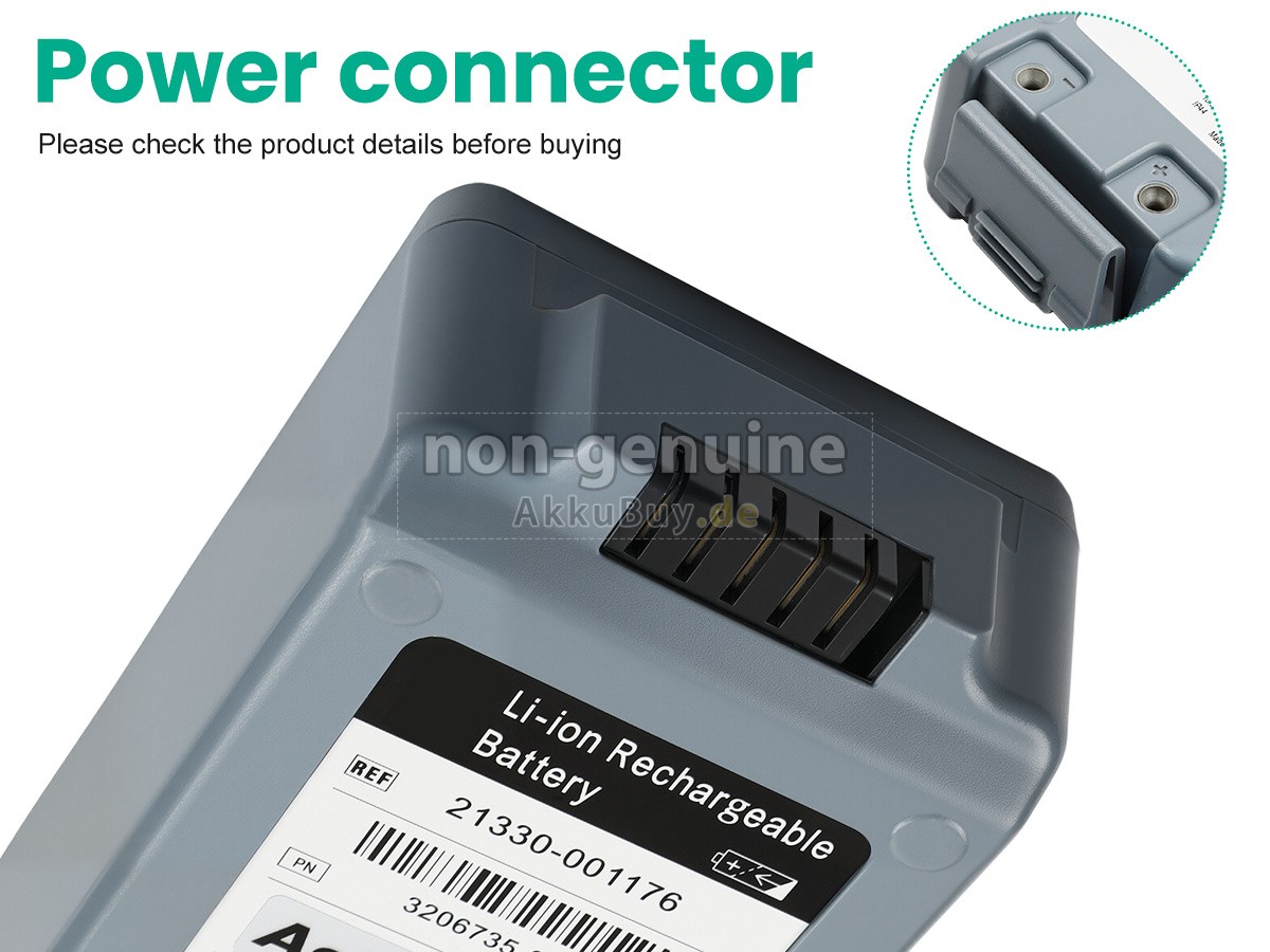 Physio Control 110344-O Ersatzakku