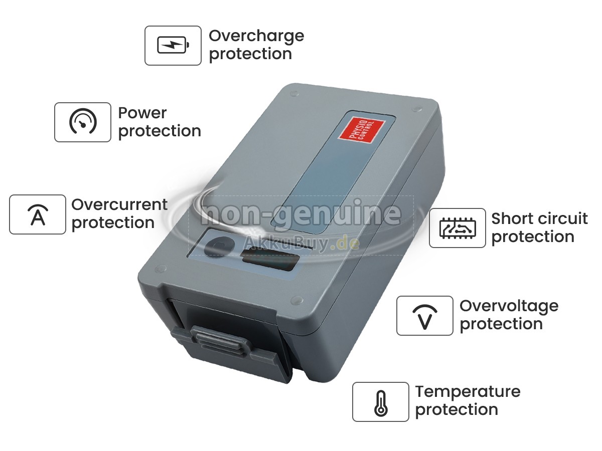 Physio Control 110344-O Ersatzakku