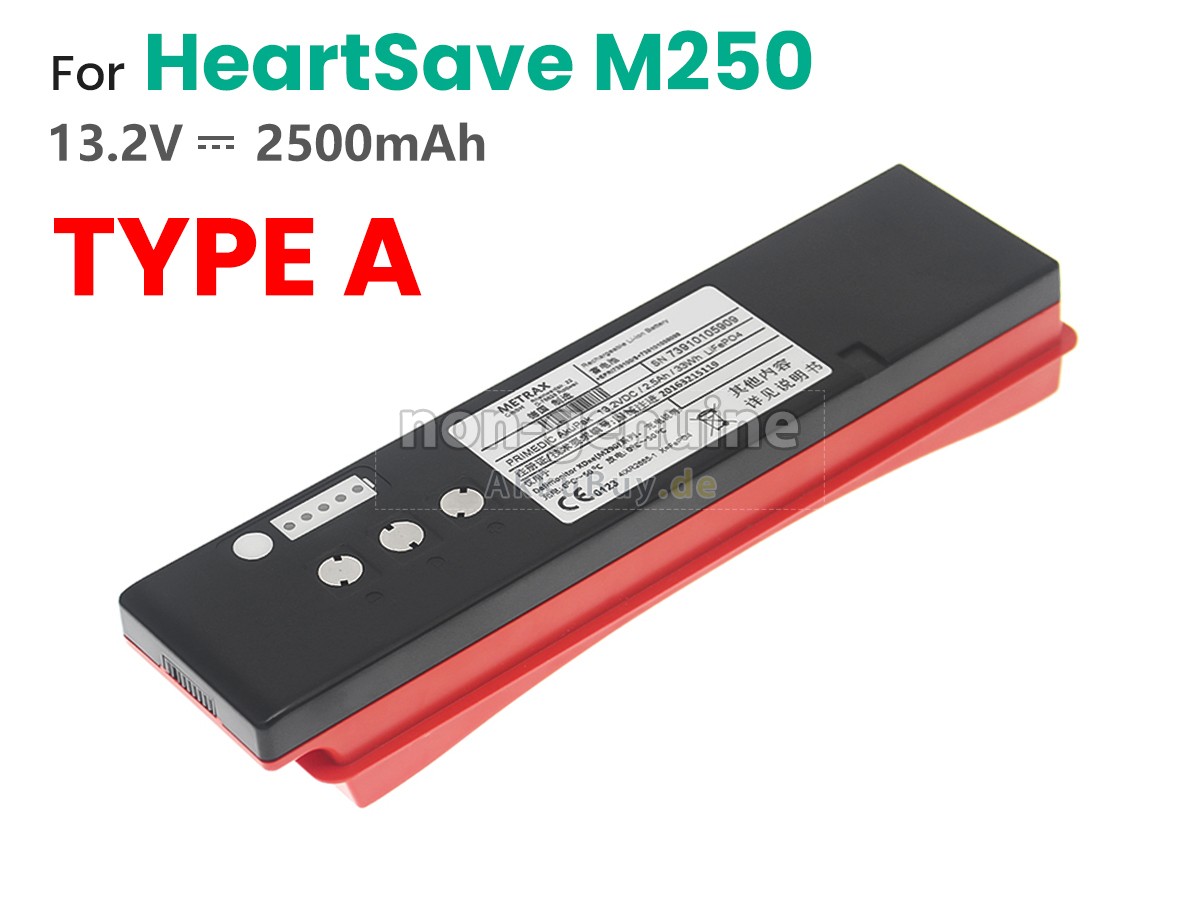 Primedic HEARTSAVE M290 Ersatzakku