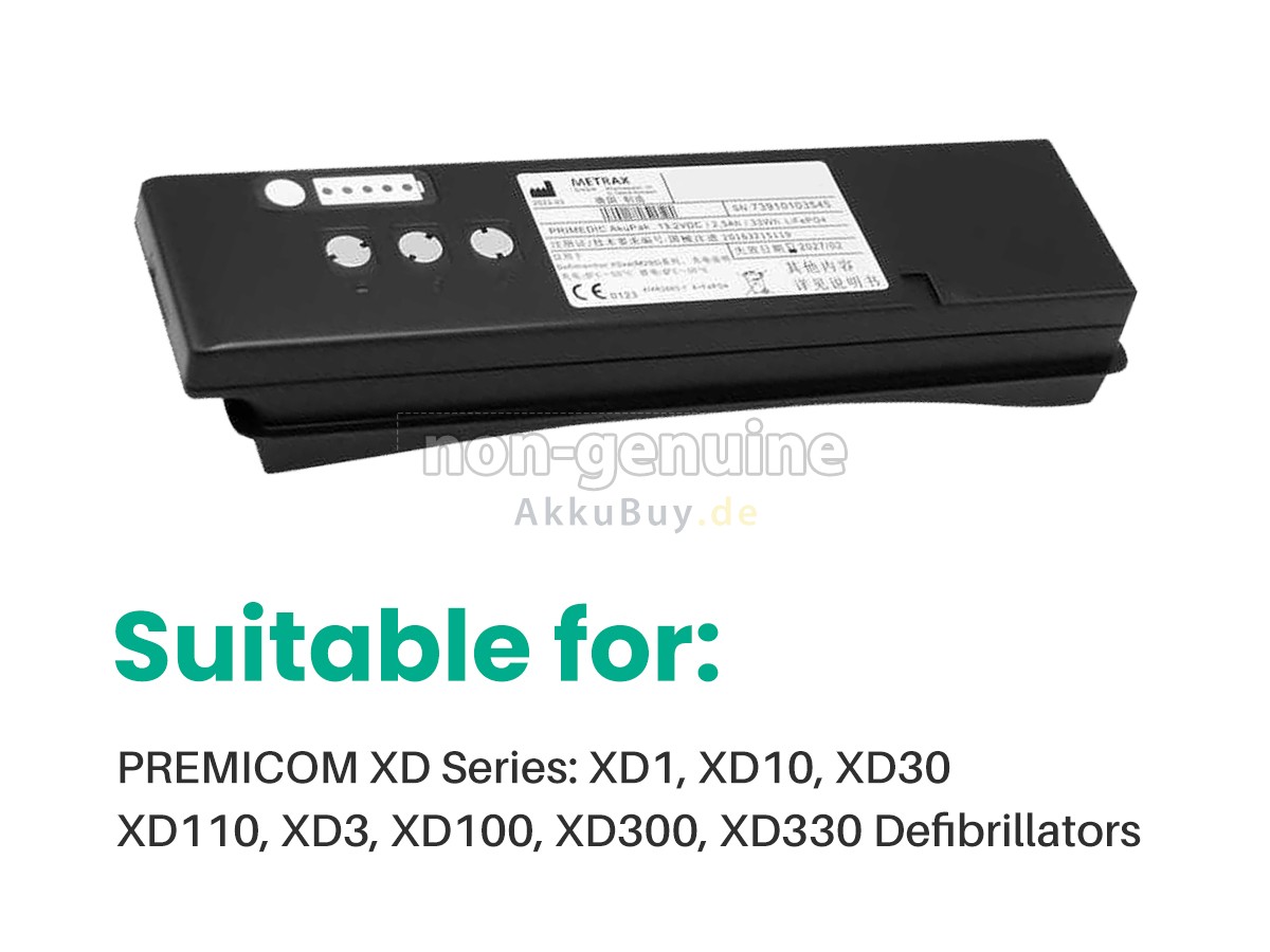 Primedic HEARTSAVE M290 Ersatzakku