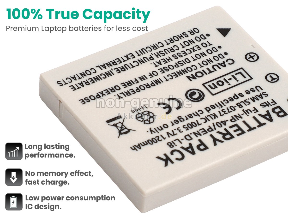 Samsung DIGIMAX I50 MP3 Ersatzakku