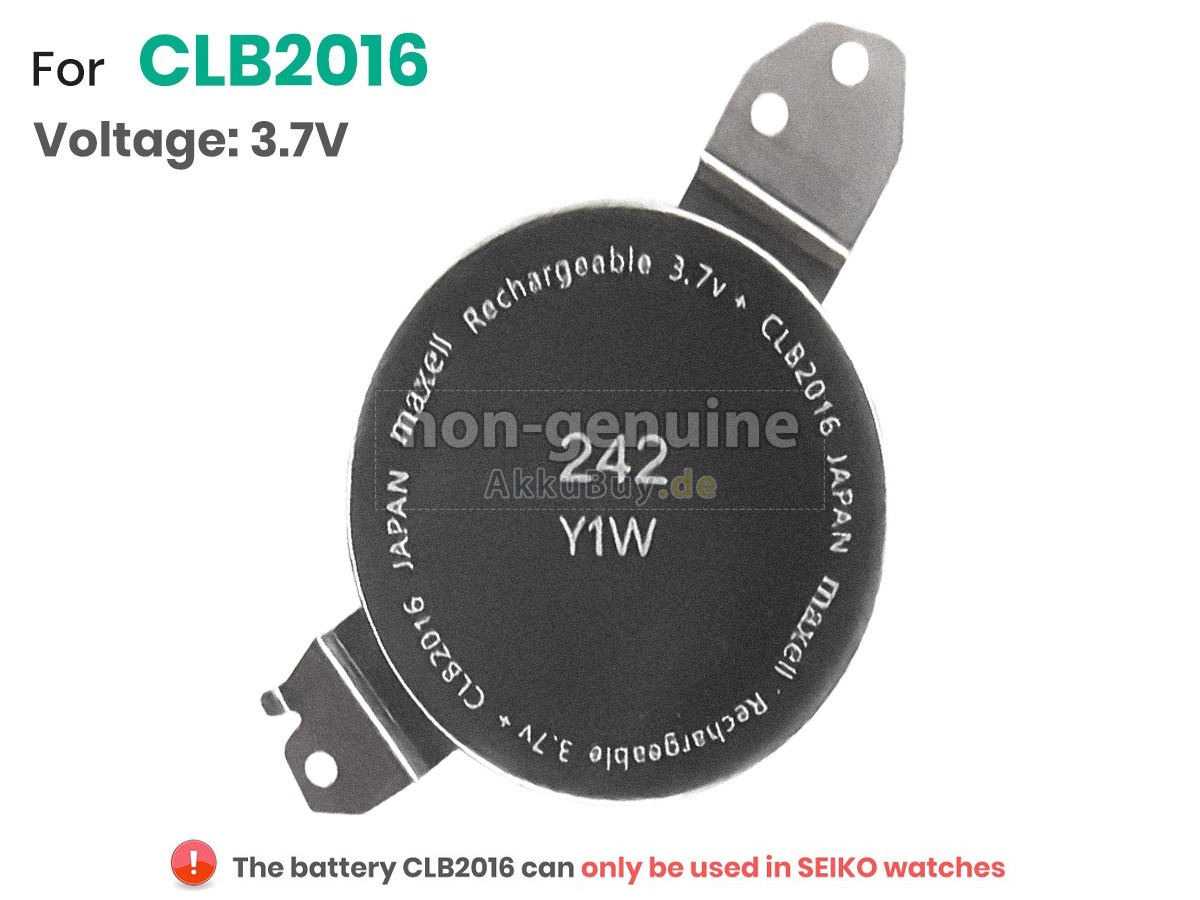 SEIKO CLB2016-SEIK Ersatzakku