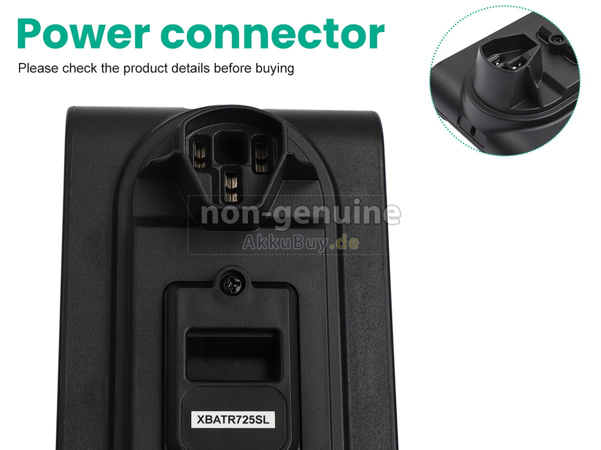 Shark UZ865H Ersatzakku