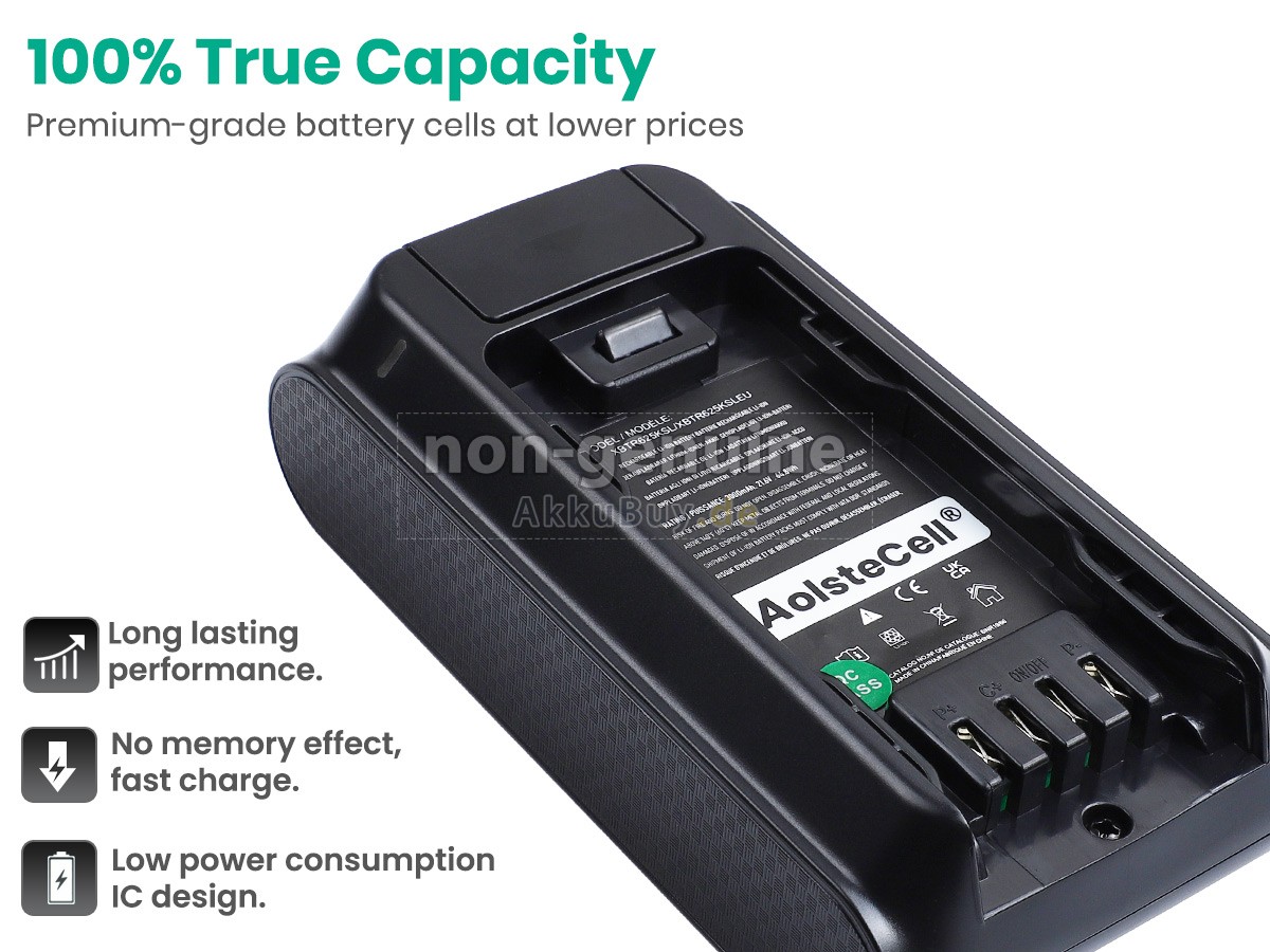 Shark XBTR625KSL Ersatzakku