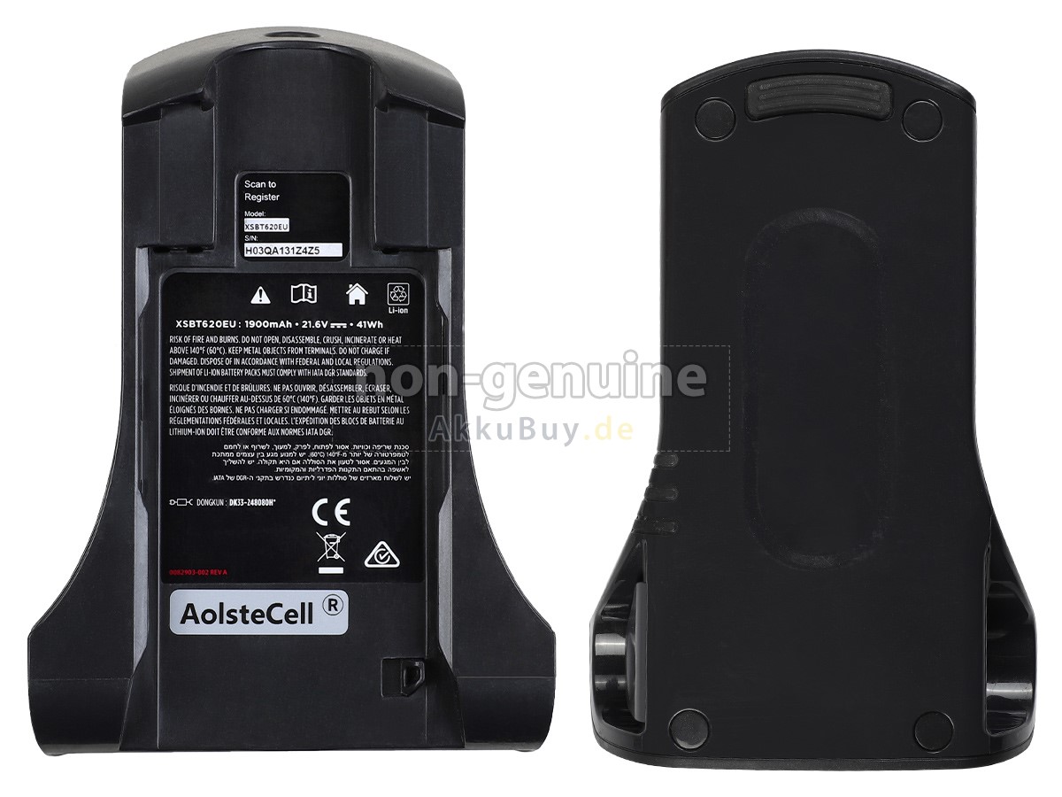 Shark QZ162HQSV Ersatzakku