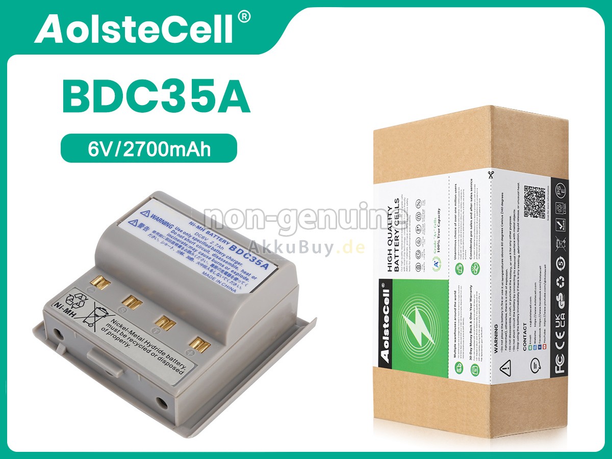 Sokki BDC35A Ersatzakku