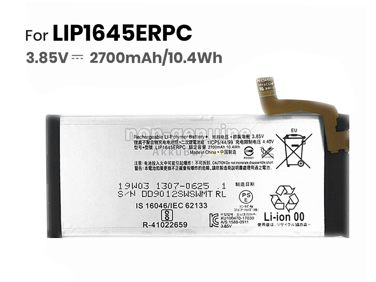Sony LIP1645ERPC Ersatzakku