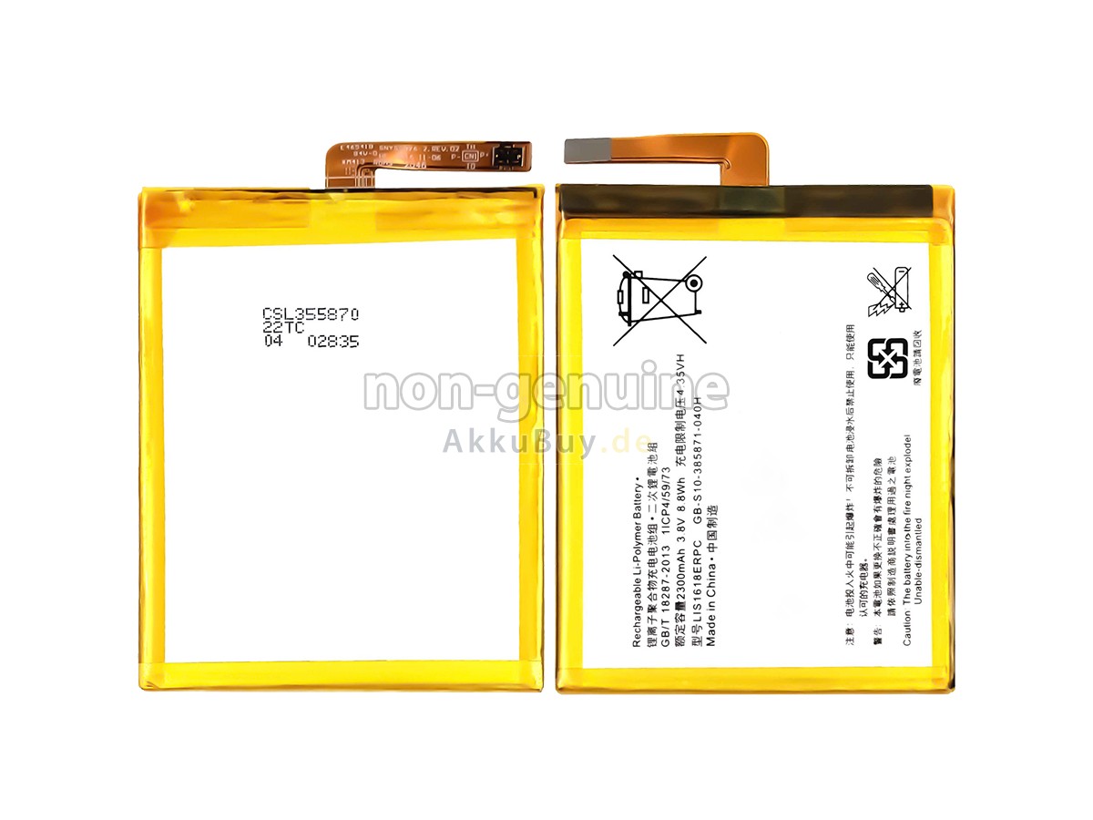 Sony LIS1618ERPC Ersatzakku