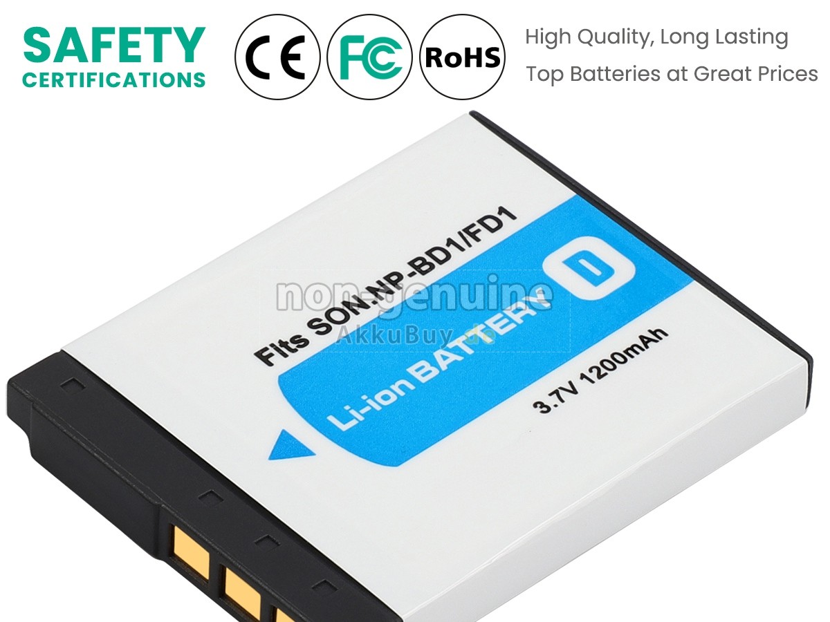 Sony NP-FD1 Ersatzakku