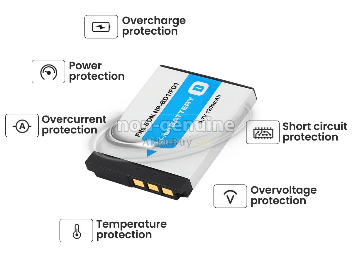Sony NP-FD1 Ersatzakku