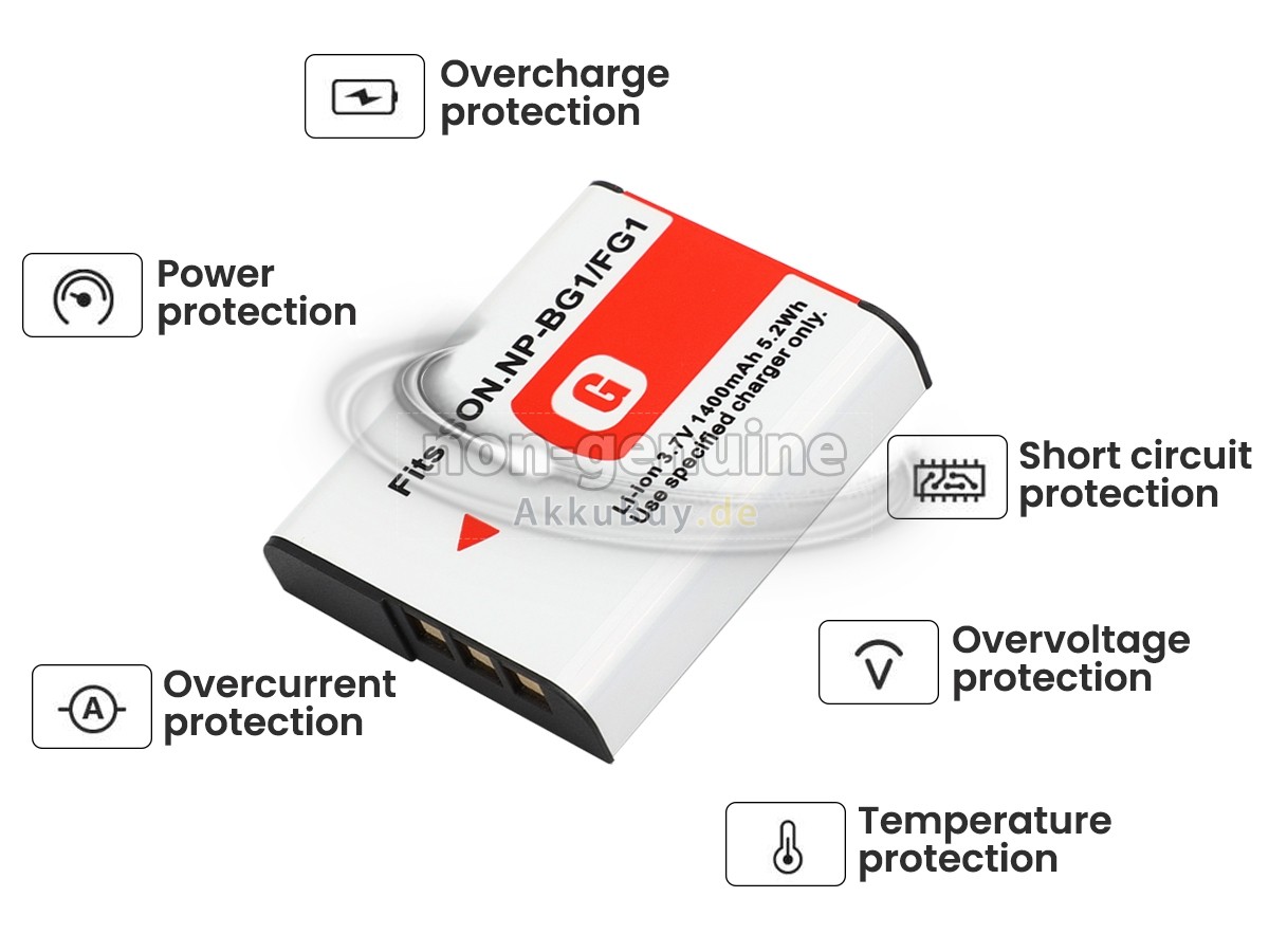 Sony DSC-W130 Ersatzakku