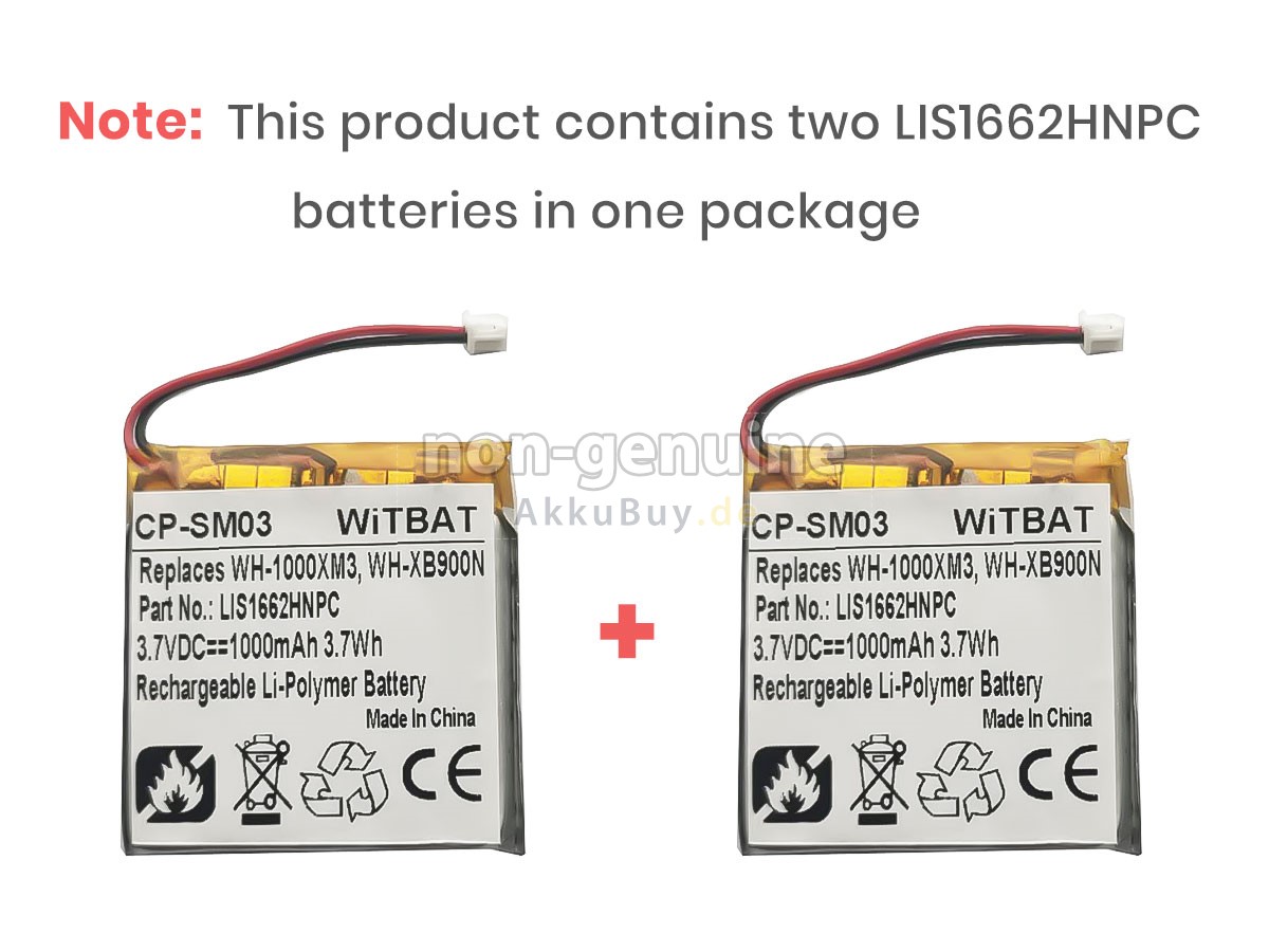 Sony LIS1662HNPC Ersatzakku