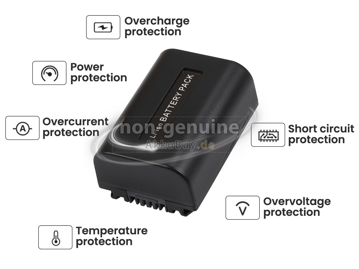 Sony NP-FV50 Ersatzakku