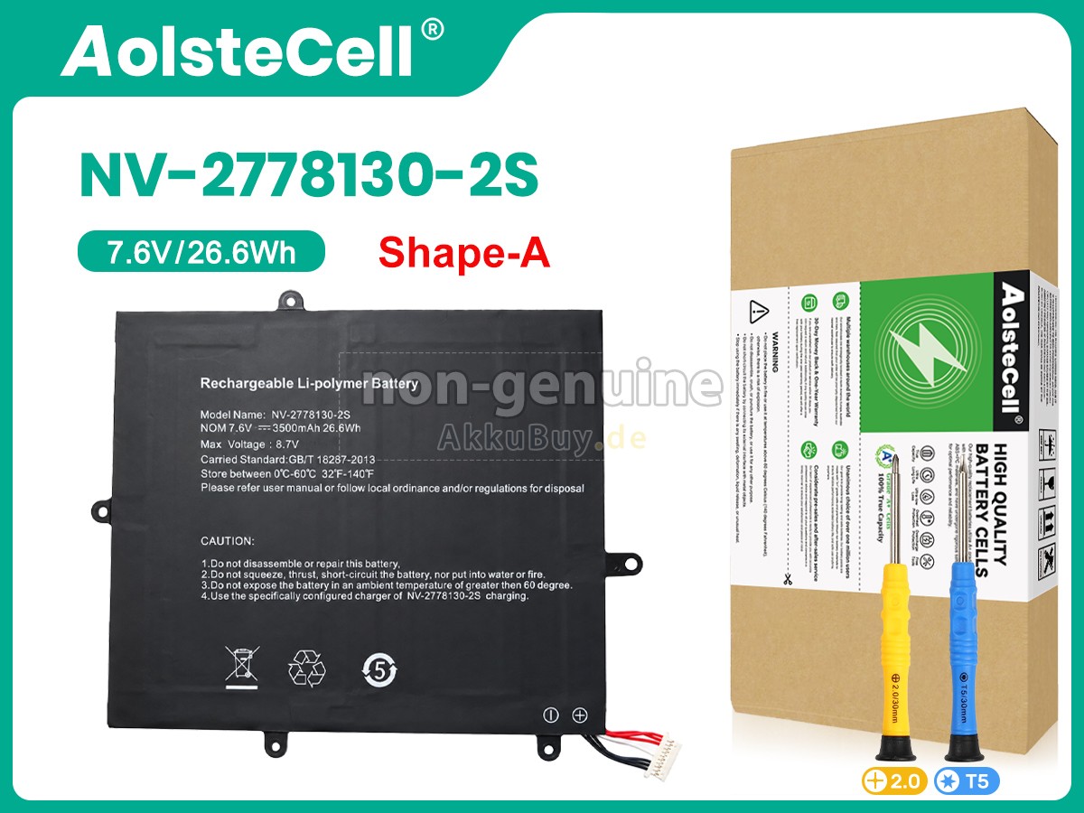 Teclast NV-2778130-2S Ersatzakku
