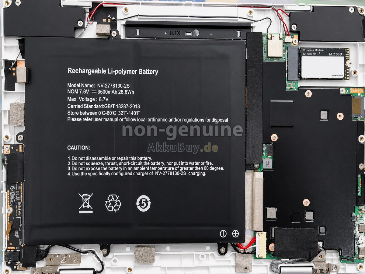 Teclast NV-2778130-2S Ersatzakku