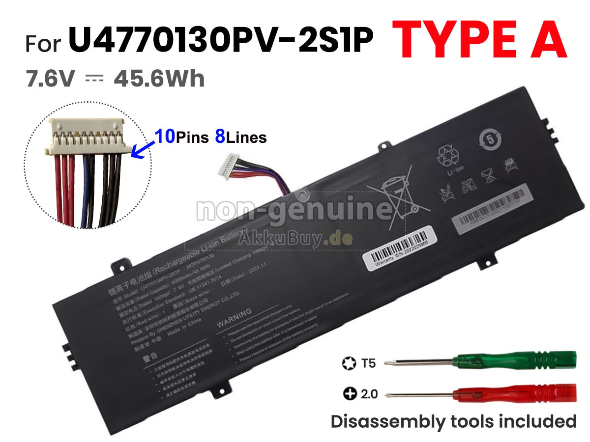 Teclast MEDION Akoya E15302 Ersatzakku