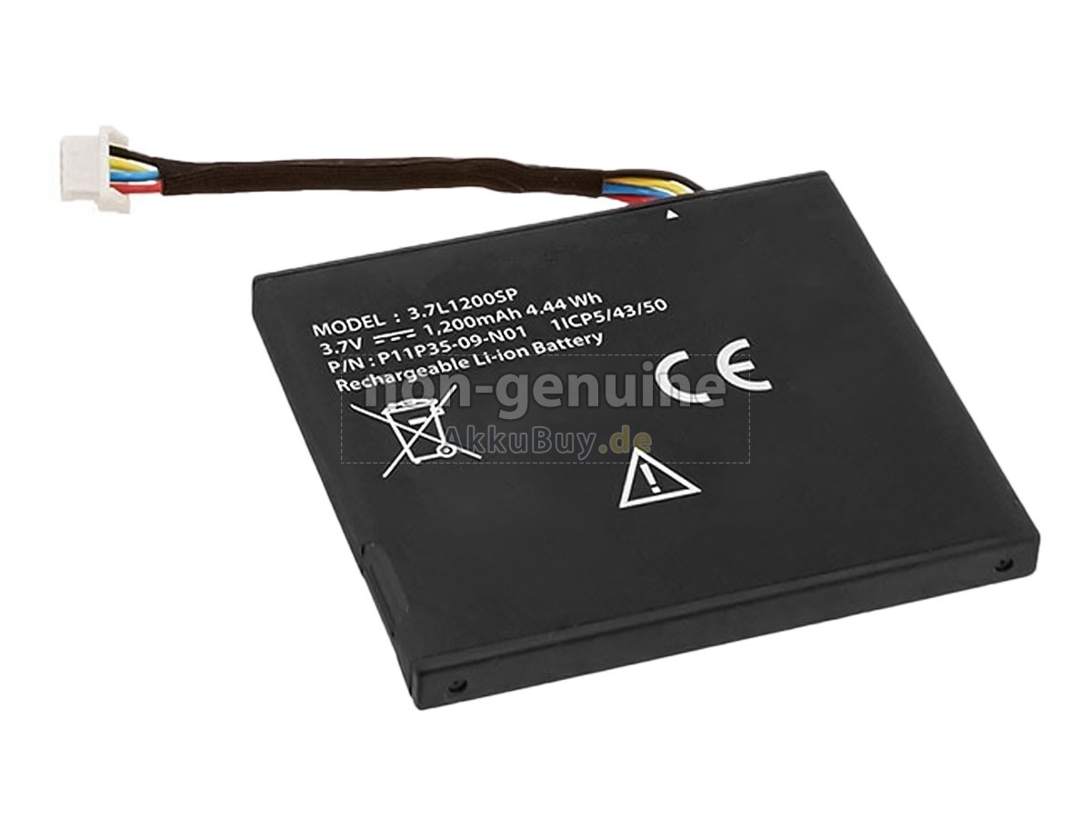 Texas Instruments 3.7L1200SP Ersatzakku