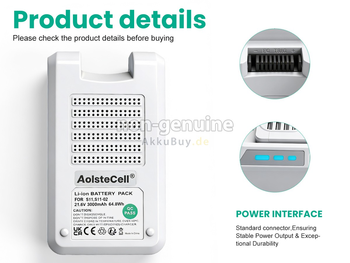 Tineco PURE ONE S11 Ersatzakku