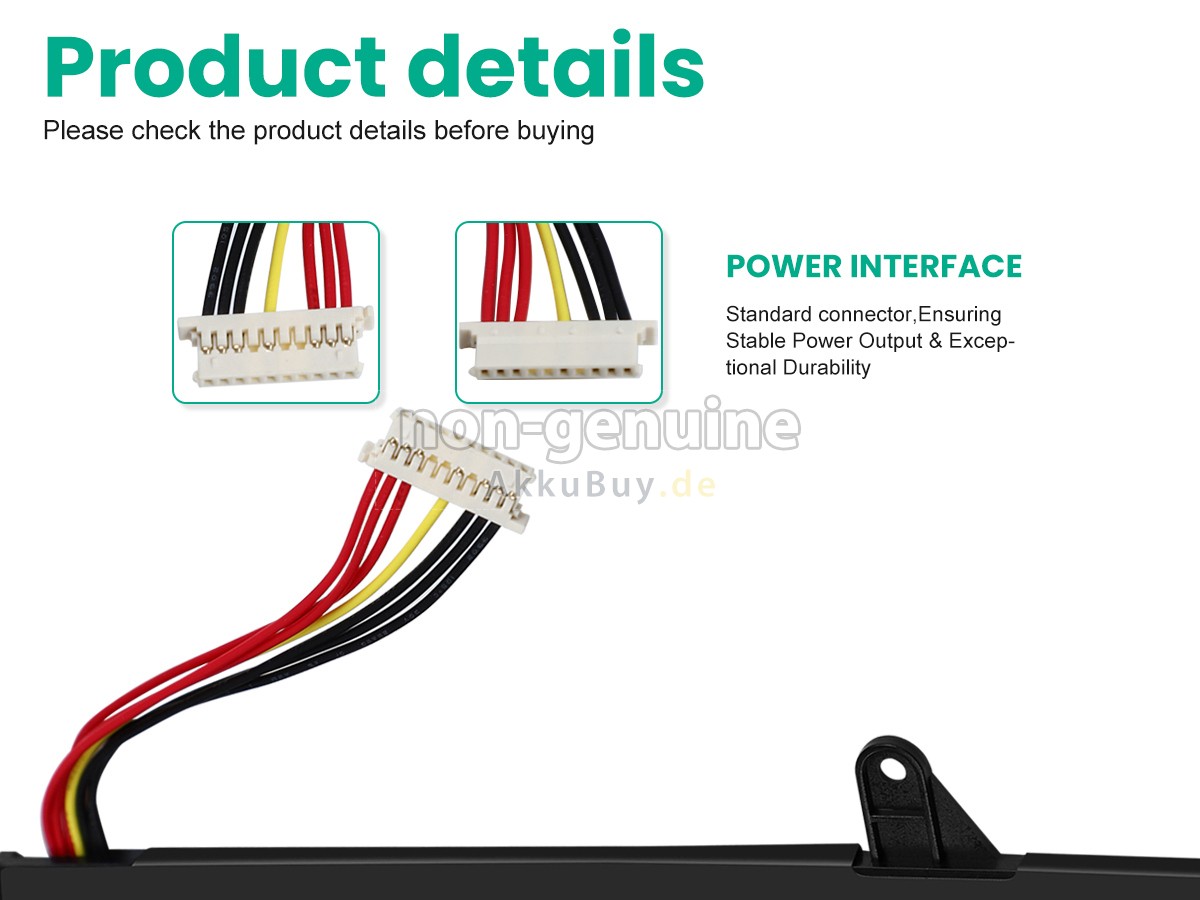 TongfangPC U3285131PV-2S1P Ersatzakku