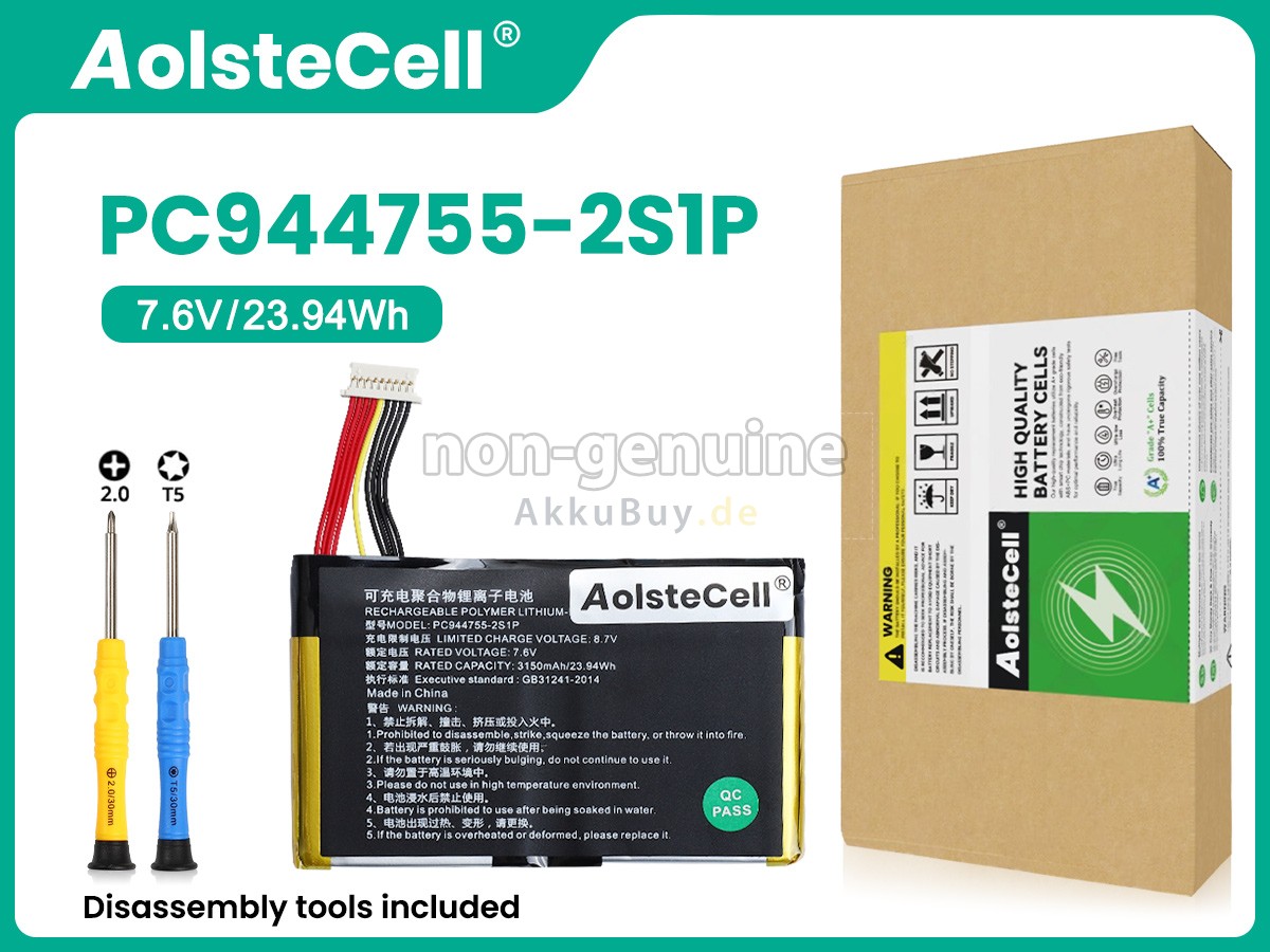 Topdon PC944755-2S Ersatzakku