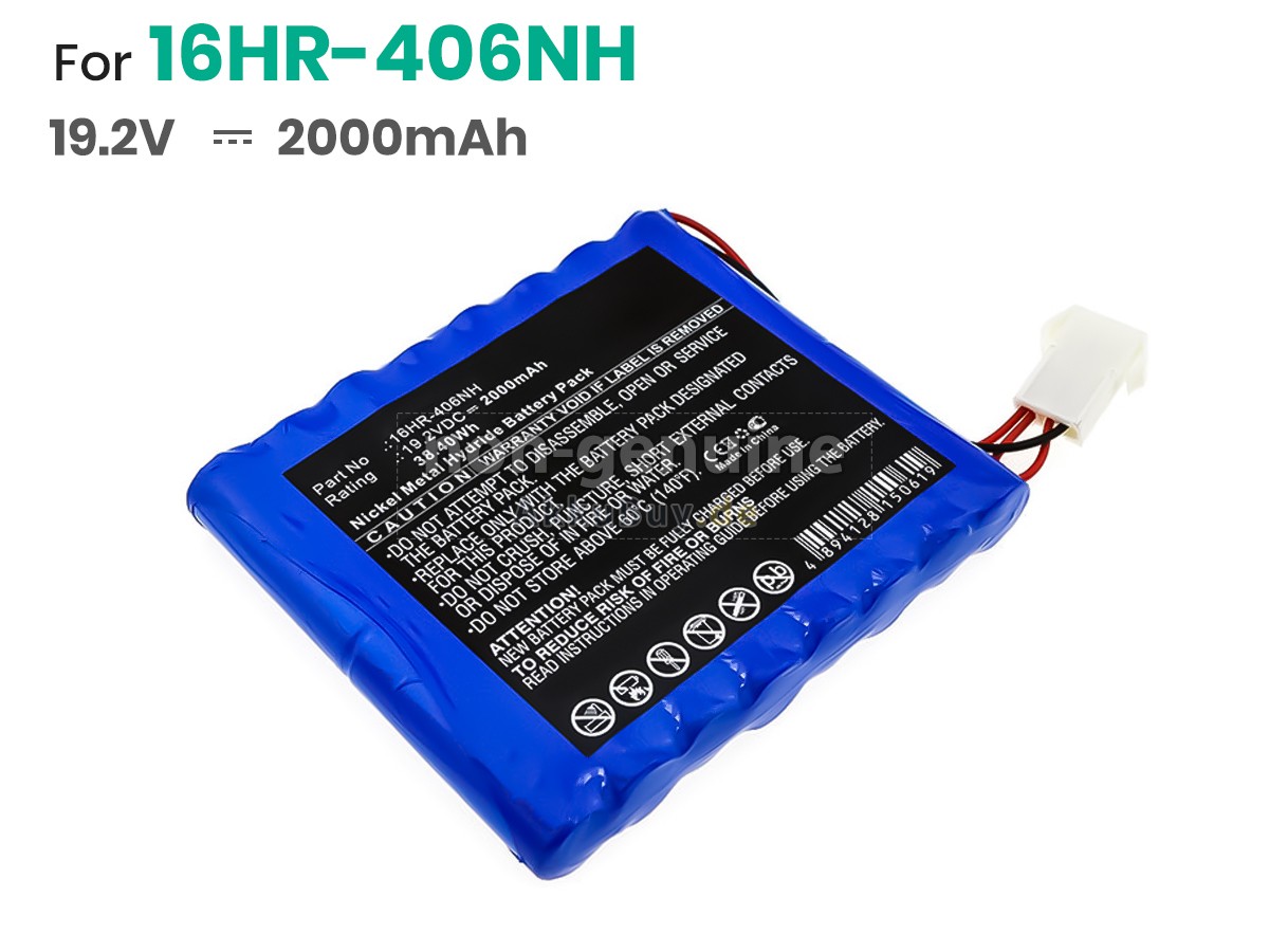 TRISMED 406RH Ersatzakku