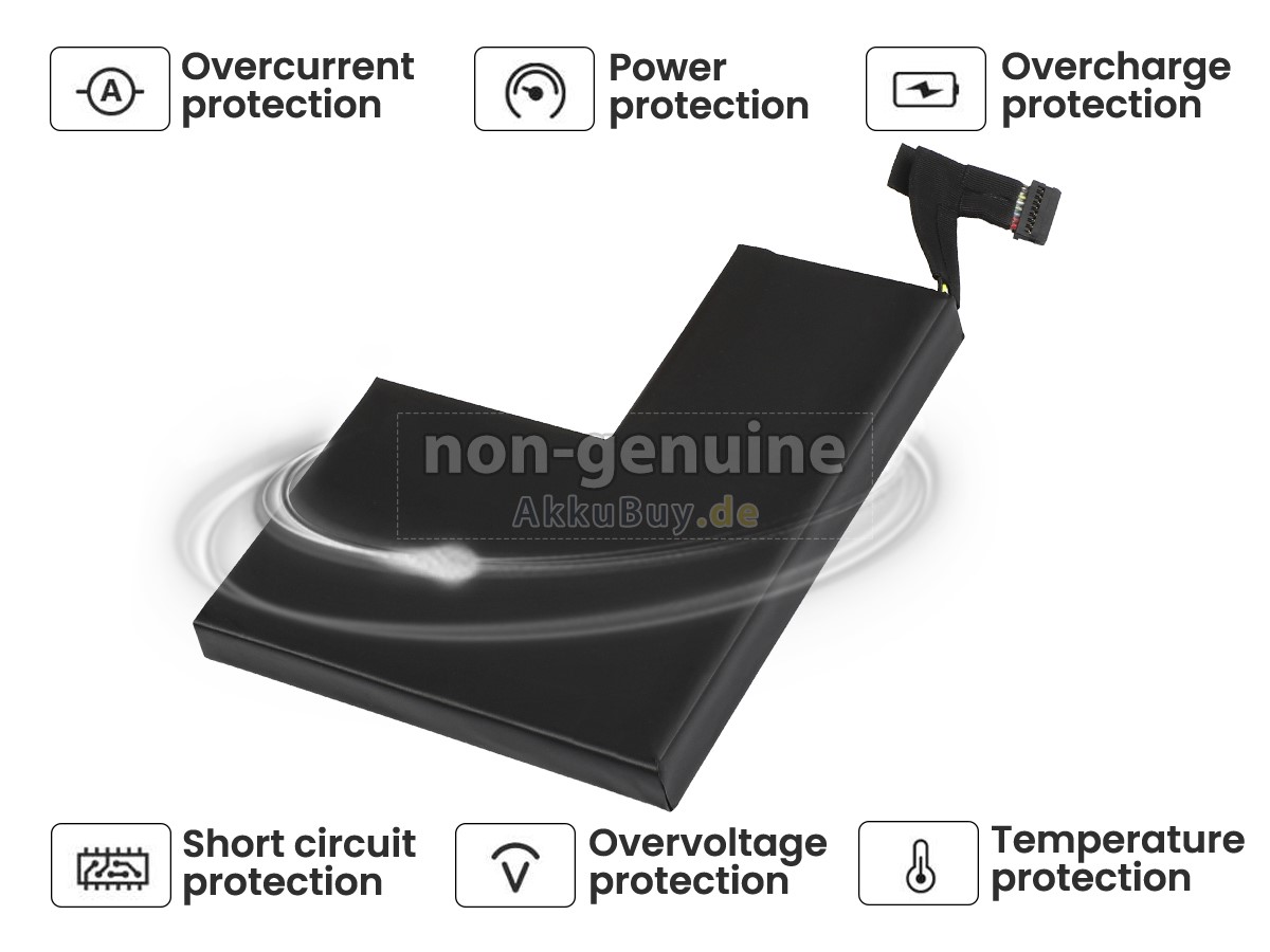 Valve F7A Ersatzakku