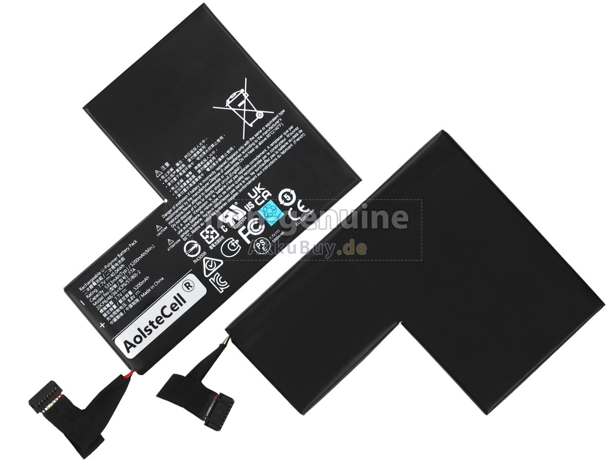 Valve F7A Ersatzakku